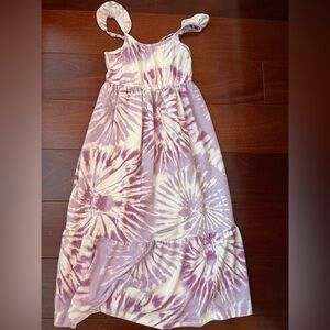 32 Degrees Purple and White Sleeveless Sundress